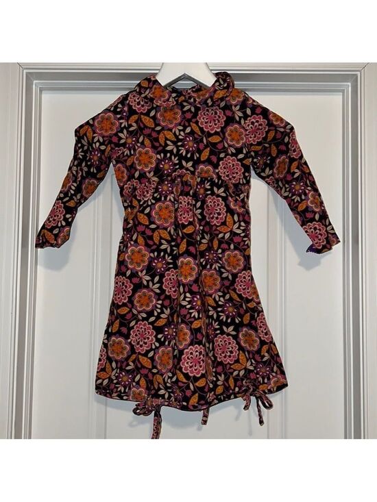 Hanna Andersson Other - HANNA ANDERSSON girls corduroy autumn floral dress. Size 110 (5)